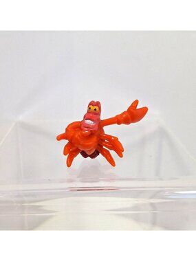 The Little Mermaid Sebastian PVC Mini Figure 1 Inch Figurine Disney Cake Topper